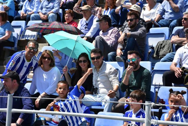 Aficionados del Recreativo de Huelva. Foto: Tenor