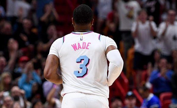 Dwayne Wade, en un partido con los Miami Heat.