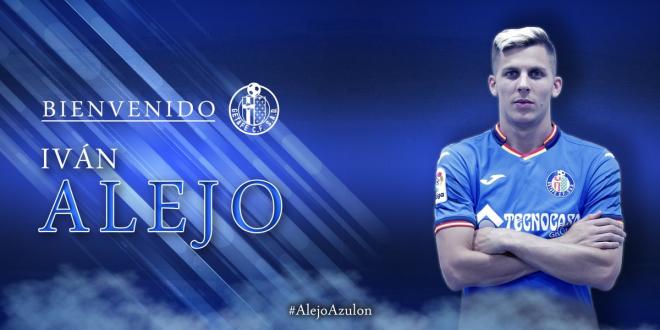 Iván Alejo, nuevo jugador del Getafe.