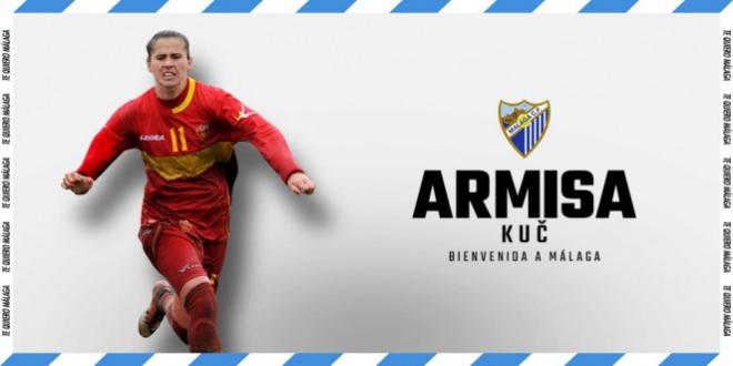 Armisa Kuc, nueva jugadora del Málaga.