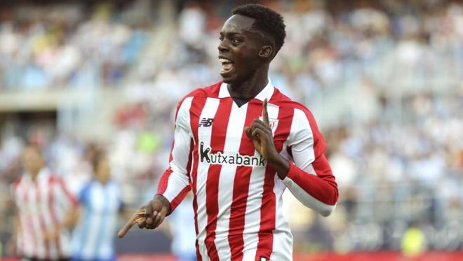 Iñaki Williams celebra un gol.