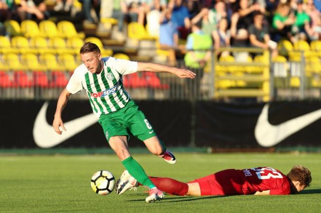 Imagen del Zalgiris ante el Vaduz.