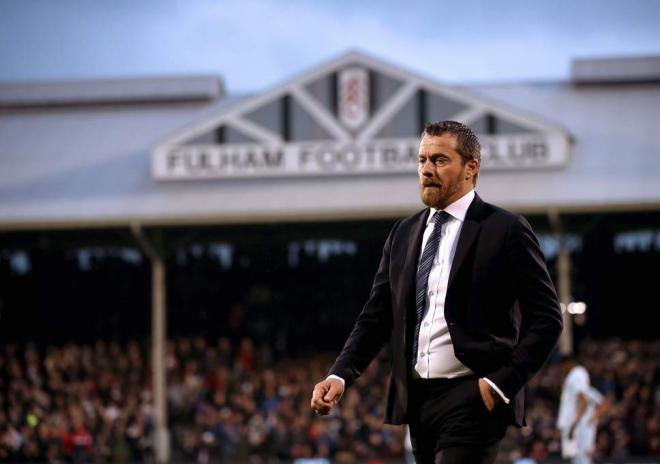 Slavisa Jokanovic cuando era entrenador del Fulham