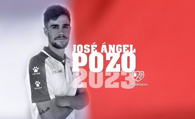 José Ángel Pozo, nuevo jugador del Rayo.