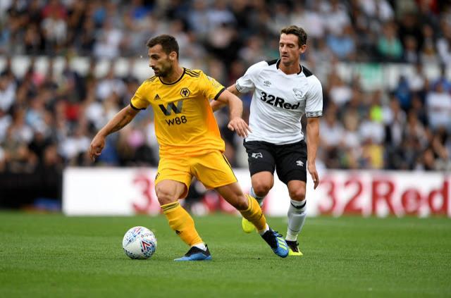 Debut de Jonny con el Wolverhampton en el amistoso ante el Derby County (Foto: WW).