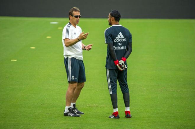 Lopetegui, en Miami (Foto: EFE).