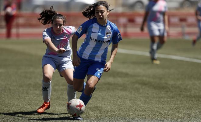 La jugadora del Málaga Femenino, Paula Fernández.
