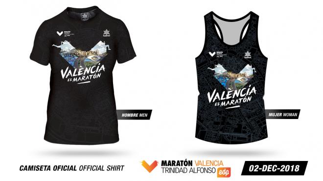 Camiseta Maratón Valencia 2018