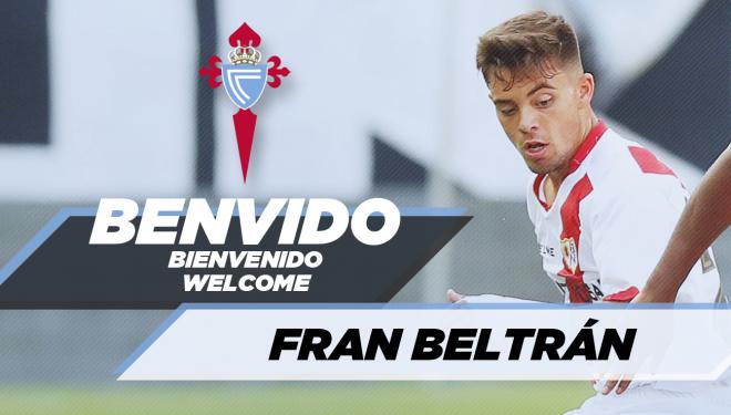 Fran Beltrán, nuevo jugador del Celta (Foto: RCCV).