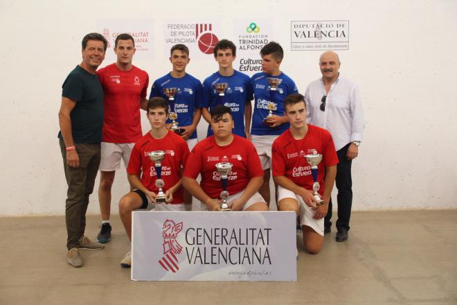 Murcianet, Marc i Fran campions de la XIV Lliga juvenil de tecnificació. 
