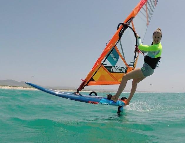 Marina Alabau, windsurfista sevillana.