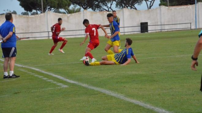 Lance del Recre-Cádiz B. Foto: web oficial del Cádiz.