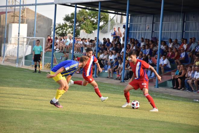 Lance del Cádiz B-Recreativo. Foto: Tenor