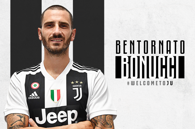 Bonucci, con la Juventus.