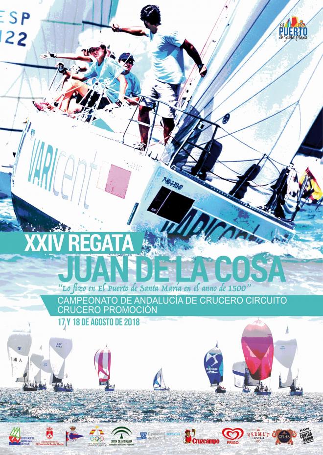 Cartel de la regata Juan de la Cosa.