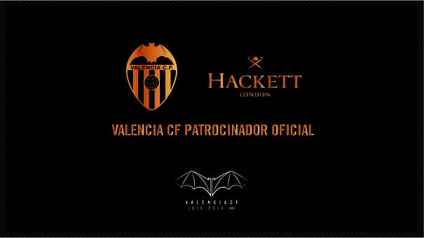 Hackett, nuevo patrocinador oficial del Valencia CF