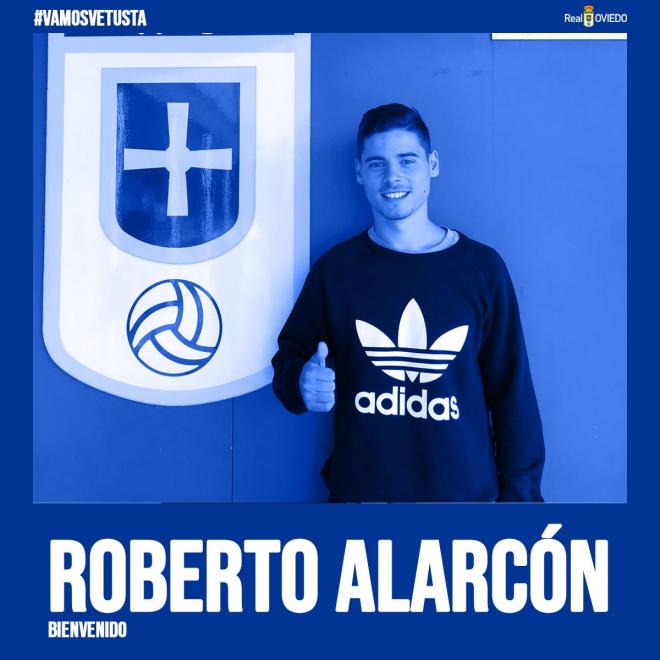 Roberto Alarcón, nuevo jugador del Vetusta