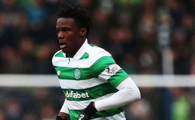 Dedryck Boyata, defensa del  Celtic de Glasgow.