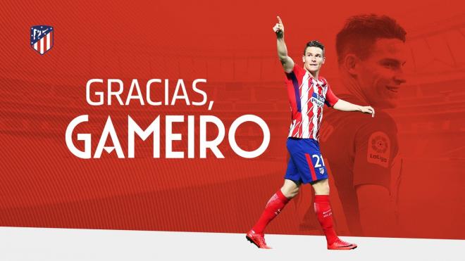 El Atlético confirma el traspaso de Kevin Gameiro al Valencia.