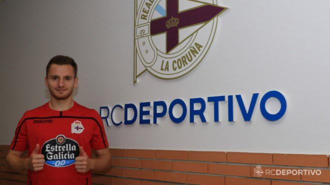 Salles-Lamogne, nuevo jugador del Deportivo Fabril (Foto: RCD).