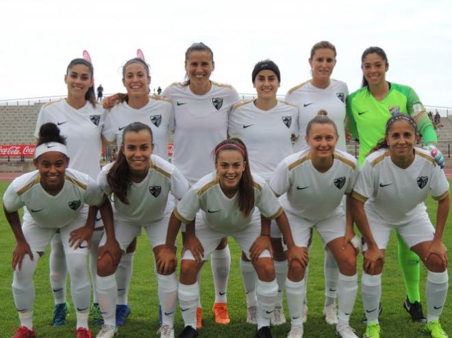 11 inicial del Málaga Femenino ante el Spartak Subotica.