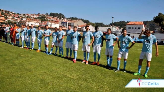 Presentación en Barreiro del Celta B (Foto: RCCV).