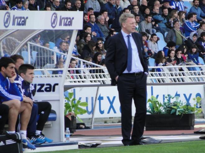 David Moyes, en un partido como entrenador de la Real Sociedad (Foto: Giovanni Batista).