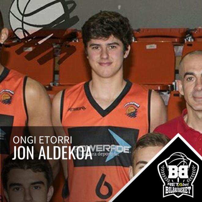 El joven base de 18 años Jon Aldekoa reforzará al RETAbet Bilbao Basket