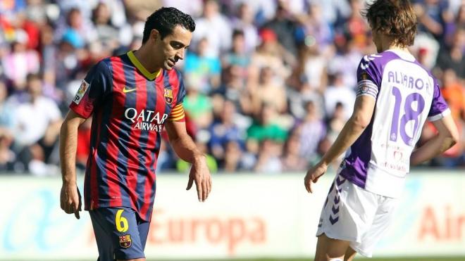 Imagen de la última derrota de los azulgrana en Zorrilla (Foto: FC Barcelona).