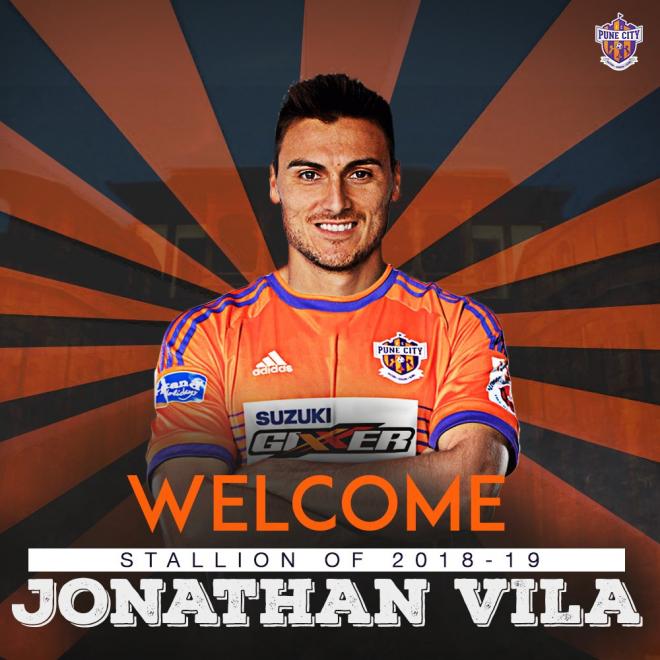 Jonathan Vila, nuevo jugador del Pune City de la India (Foto: PC).