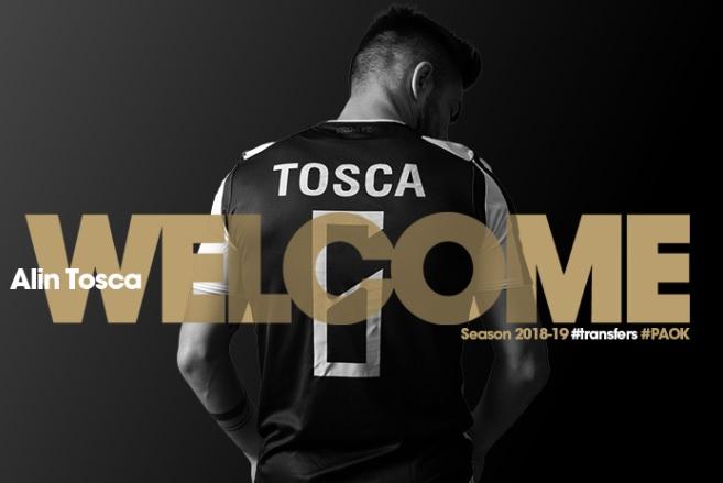 Bienvenida del PAOK a Tosca.