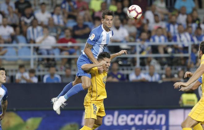 Luis Hernández, en el duelo ante el Alcorcón.