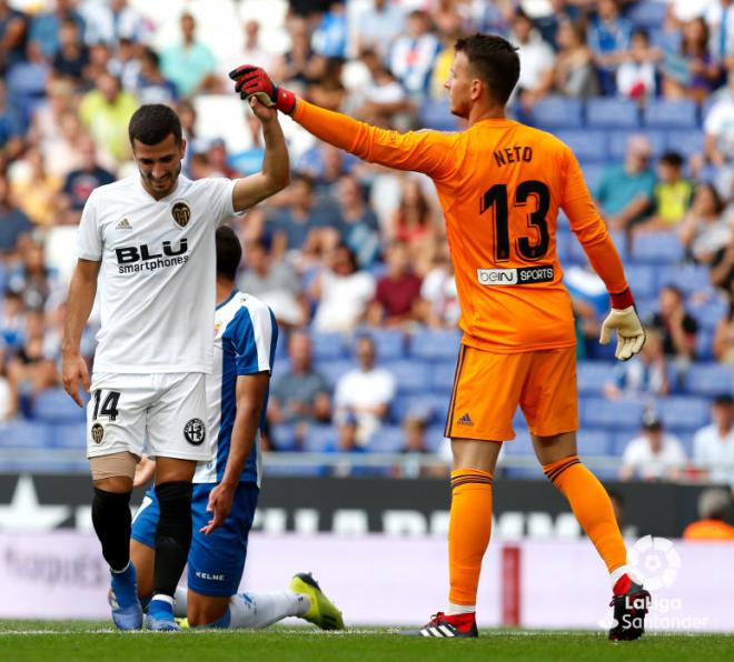 Un lance del Espanyol_Valencia del año pasado (Foto: LaLiga)