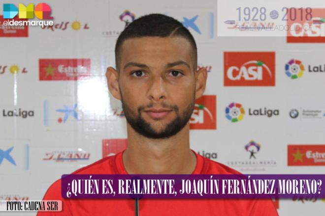 Joaquín fernández Moreno, nuevo jugador del Real Valladolid para las próximas cuatro temporadas.