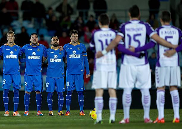 El Real Valladolid, en su visita al Coliseum Alfonso Pérez en la 13/14 (Foto: Getty).