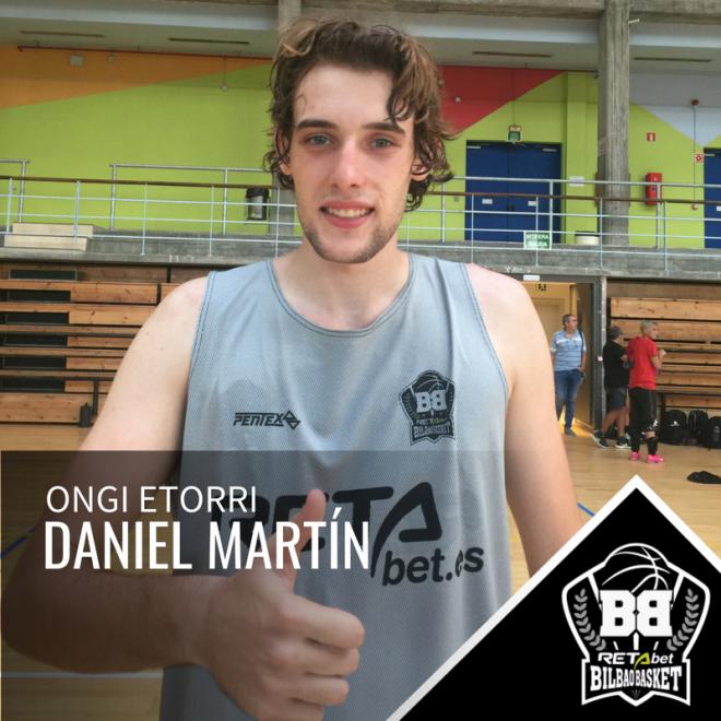 El pívot Daniel Martín reforzará al Bilbao Basket vinculado con Santurtzi