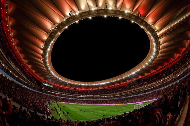 El Estadio Wanda Metropolitano, en el día de su inauguración.