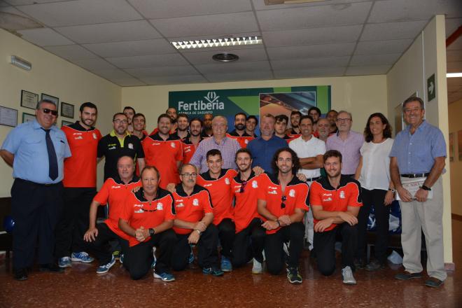 Plantilla del Fertiberia de Balonmano.
