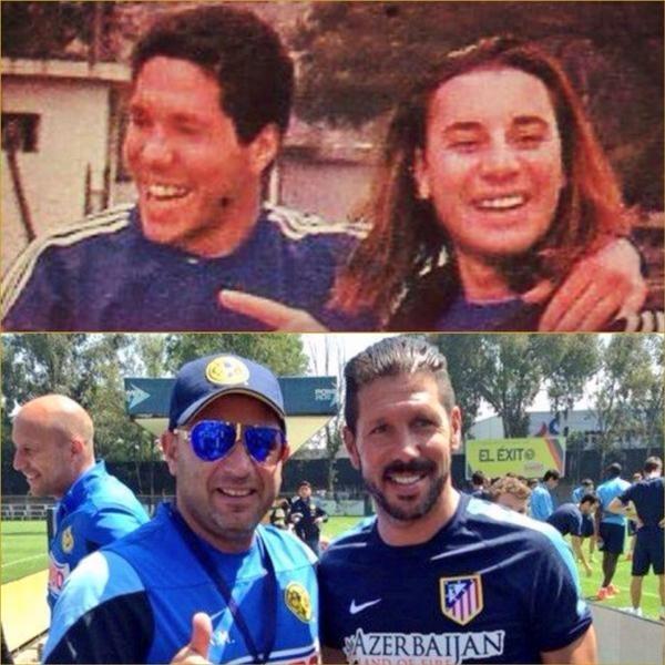 Imágenes de Simeone y Mohamed 'El Turco'.