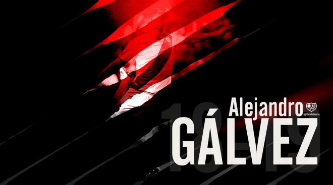 Gálvez, nuevo jugador del Rayo Vallecano.