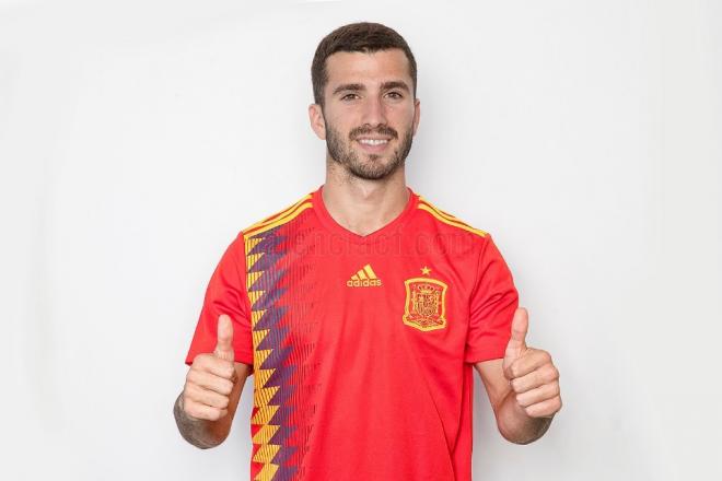 Gayà, convocado con España (Foto: Valencia CF).