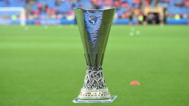 Imagen del trofeo de la Europa League.