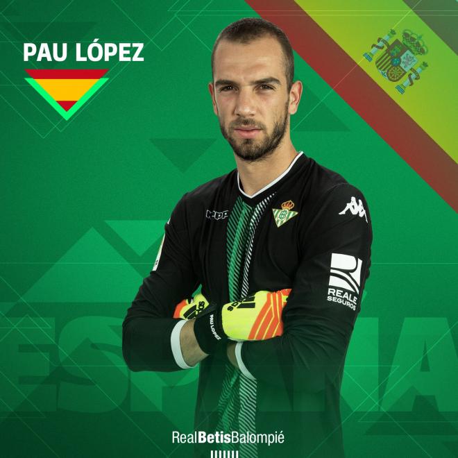 Pau López, convocado por Luis Enrique.