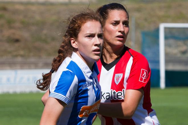 Un lance del Athletic-Real Sociedad Femenino de la final de la Euskal Herriko Kopa (Foto: Athletic).