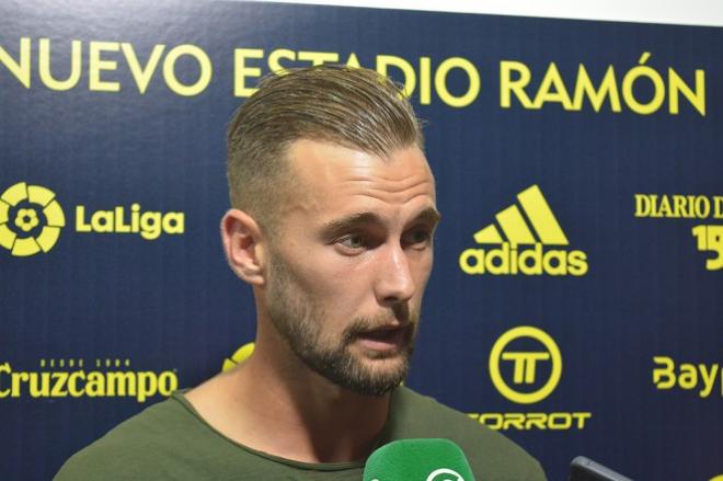 Carrillo, jugador del Cádiz (Foto: Cádiz CF).