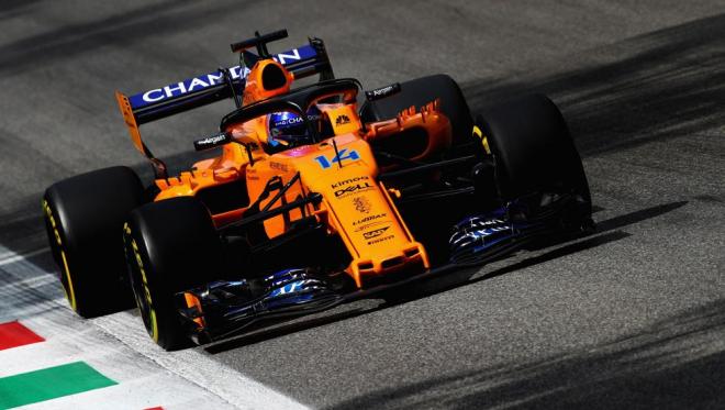 Fernando Alonso con McLaren.