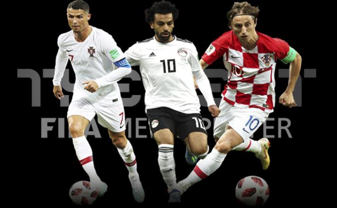 Cristiano, Salah y Modric, finalistas The Best