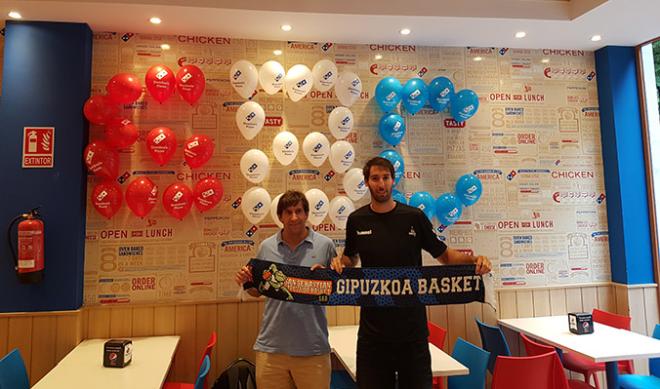 Corbacho durante su presentación. (Foto: Gipuzkoa Basket)