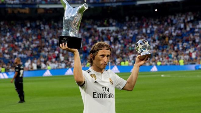 Modric, mejor jugador UEFA.