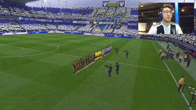 Así se ve La Rosaleda en el FIFA 19, el nuevo simulador de fútbol de EA Sports.